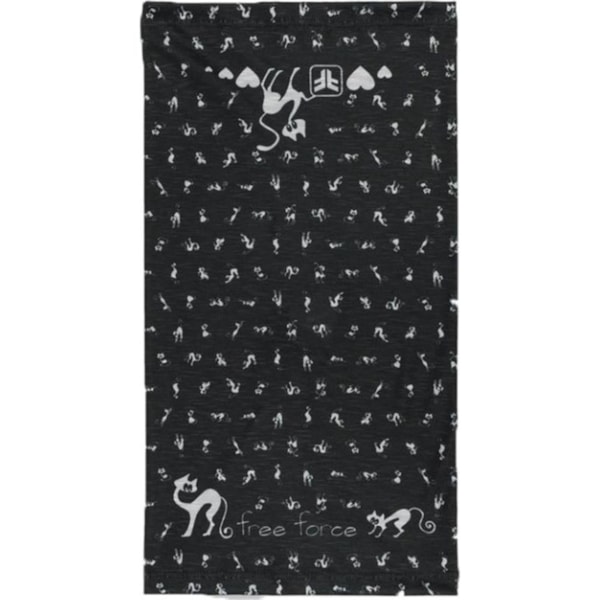 BANDANA FREE FORCE  SPORT CATS PRETA