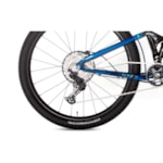 BICICLETA AUDAX FS 600 29 16.5 SLX 12V PRETO/AZUL - MEGA QUEIMA