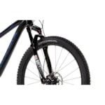 BICICLETA AUDAX FS 600 29 16.5 SLX 12V PRETO/AZUL - MEGA QUEIMA