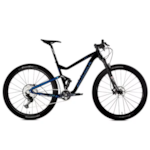 BICICLETA AUDAX FS 600 29 16.5 SLX 12V PRETO/AZUL - MEGA QUEIMA
