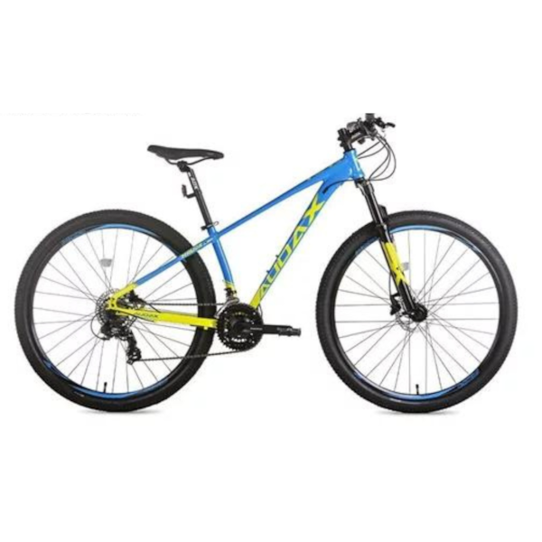 BICICLETA AUDAX HAVOK SX 29 13 21V AZUL/AMARELO