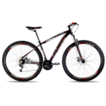 BICICLETA DUCCE VISION GT X1 29 15 21V PRETO/VERMELHA