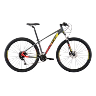 BICICLETA OGGI BW 7.0 29 XG (21) CUES 9V GRAFITE/VERMELHA/AMARELA 2024