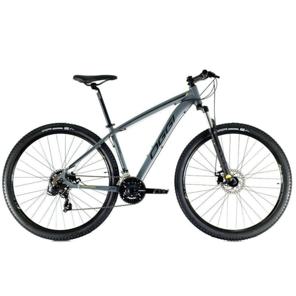 BICICLETA OGGI HACKER SPORT 29 G (19) 21V GRAFITE/VINHO/AMARELO 2023