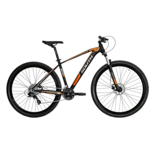 BICICLETA SOUTH XC880 18 DEORE 20V MT200 PRETO/VERMELHO