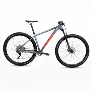 BICICLETA TSW YUKON SH10 29 17 DEORE 10V CINZA/VERMELHA