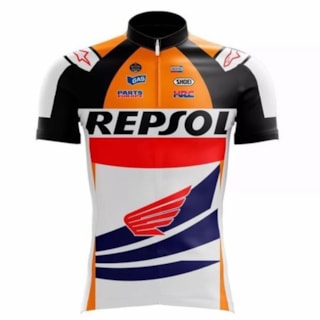 CAMISA SCAPE REPSOL 3G LARANJA M/CURTA