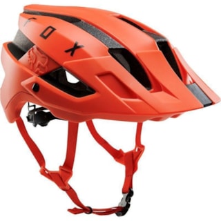 CAPACETE FOX FLUX SOLID L/XL VERMELHO