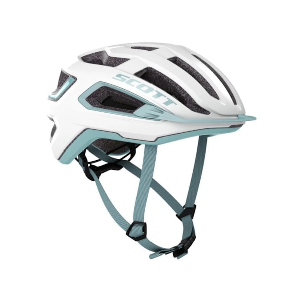 CAPACETE SCOTT ARX (CE) M BRANCO PEROL/AZUL
