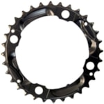 COROA 32D/104MM/4F SHIMANO DEORE 590 ACO PRETO