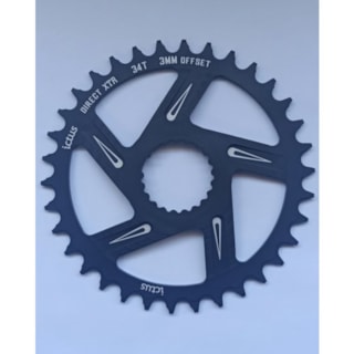 COROA ICTUS DIRECT XTR 34T 3MM OFFSET PRETO