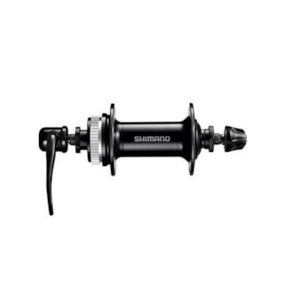 CUBO SHIMANO CUES QC300 DIANTEIRO 36F PRETO DISC CENTER LOCK 133MM