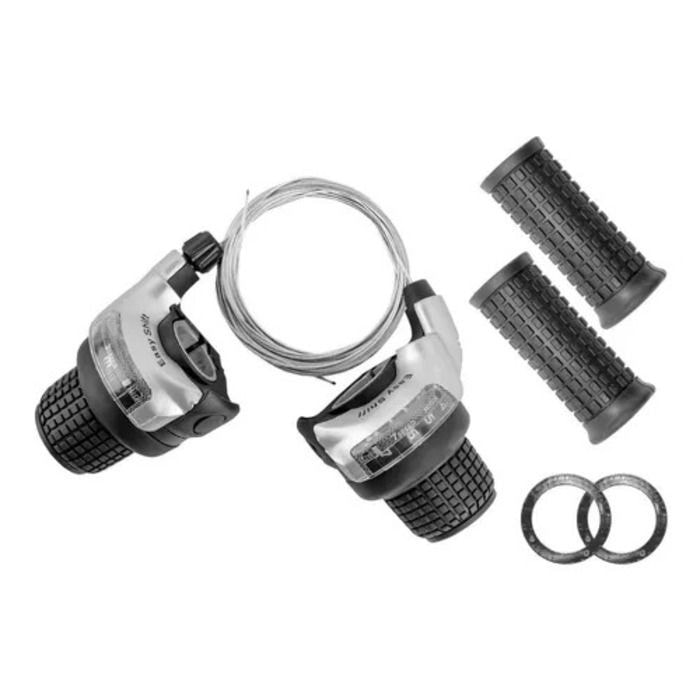 GRIP SHIFT YAMADA 7V INDEX COM INDICADOR DE MARCHAS - Fuji Bike