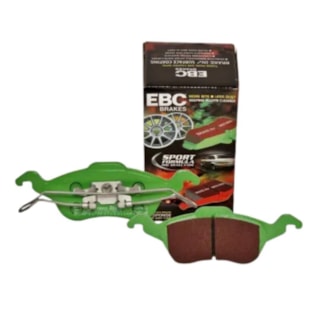 PASTILHA FREIO EBC VERDE P/CODA