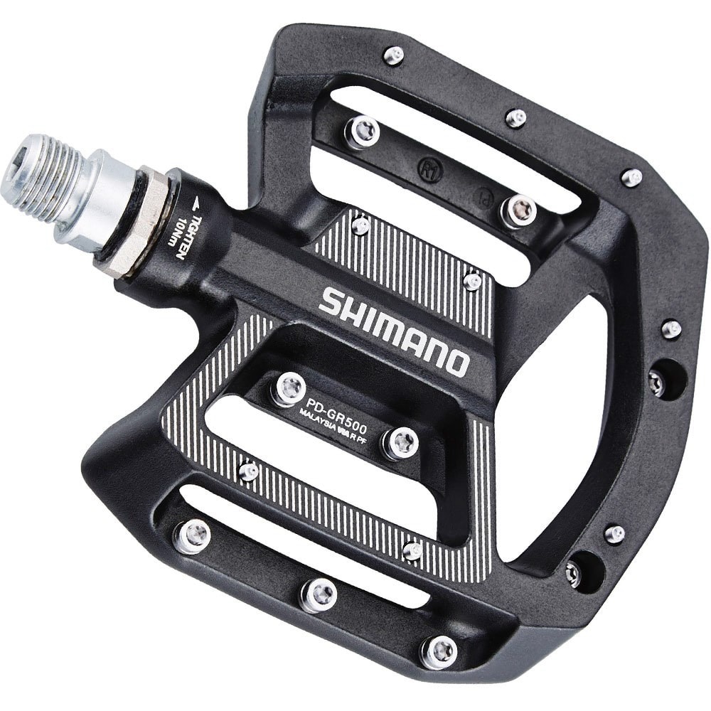 PEDAL SHIMANO GR500 PLATAFORMA PRETO Fuji Bike