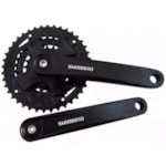 PEDIVELA ALTUS MT101 SHIMANO 27V 40/30/22 175MM PRETO S/MOV