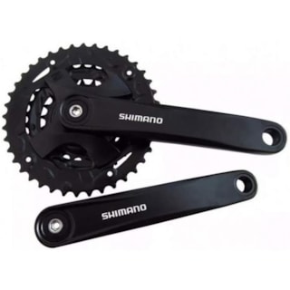 PEDIVELA ALTUS MT101 SHIMANO 27V 40/30/22 175MM PRETO S/MOV