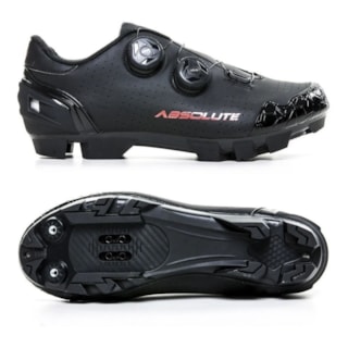 SAPATILHA ABSOLUTE PRIME MTB 45(EUR) ATOP PRETO - PROMO PONTA ESTOQUE