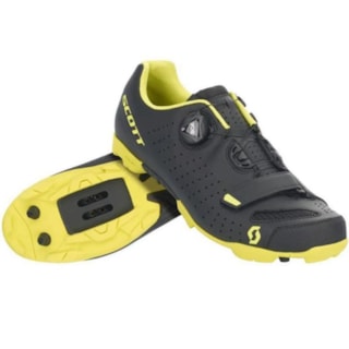 SAPATILHA SCOTT MTB COMP BOA 43(EUR) PRETA FOSCA/AMARELO FLUOR 2024