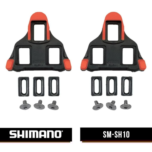 TACO SHIMANO SPEED SM-SH10 FIXO PRETO/VERMELHO